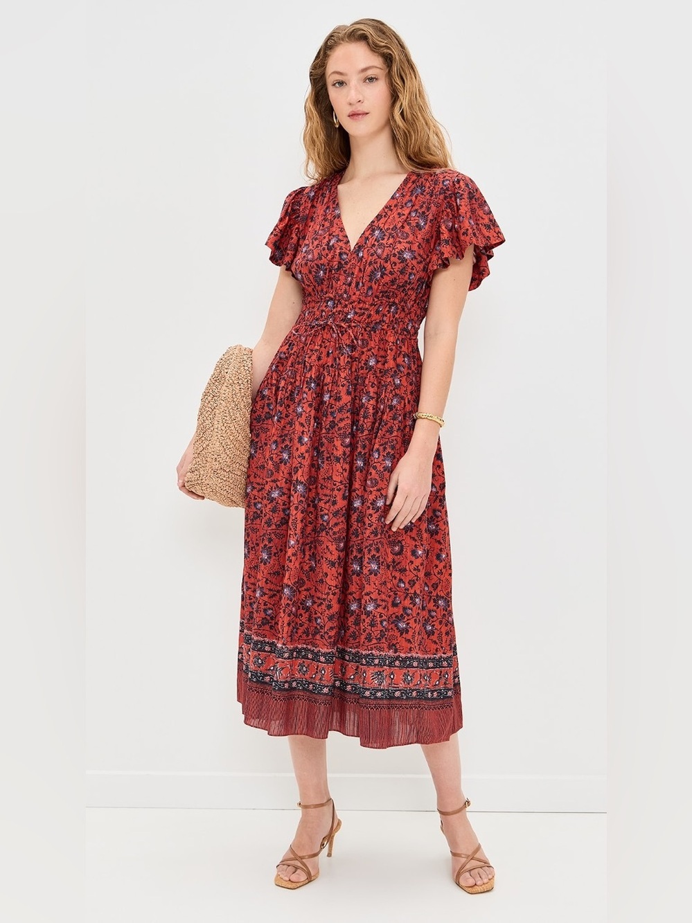 Ulla Johnson Lyria Dress in Poppy (128)